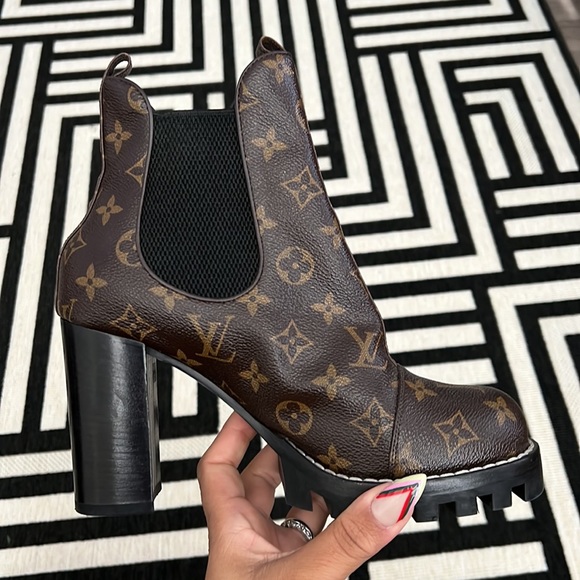 Authentic Louis Vuitton Monogram Boots - Picture 3 of 5